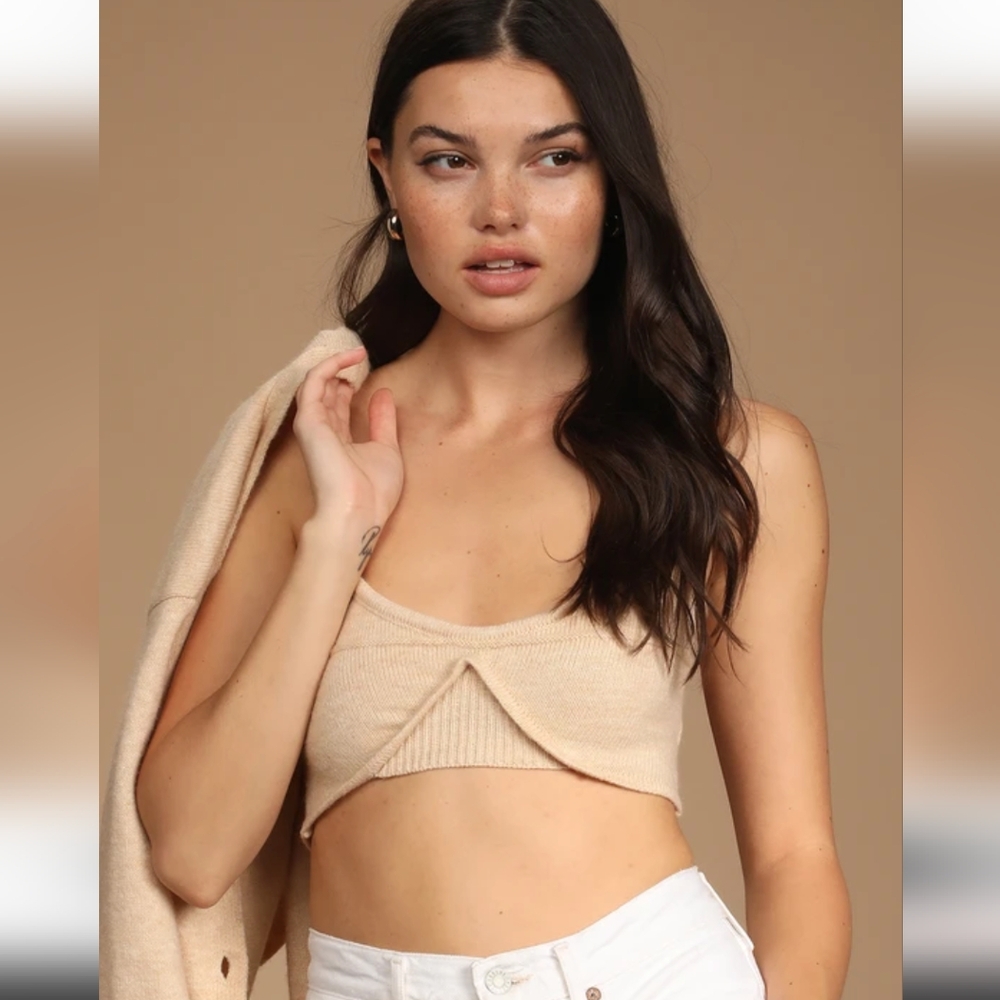 Lulu's Cream Sweater Set - Picture 4 of 14
